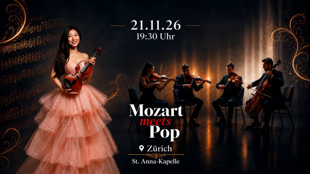 Mozart trifft Pop – ein besonderer Konzertabend in Zürich
